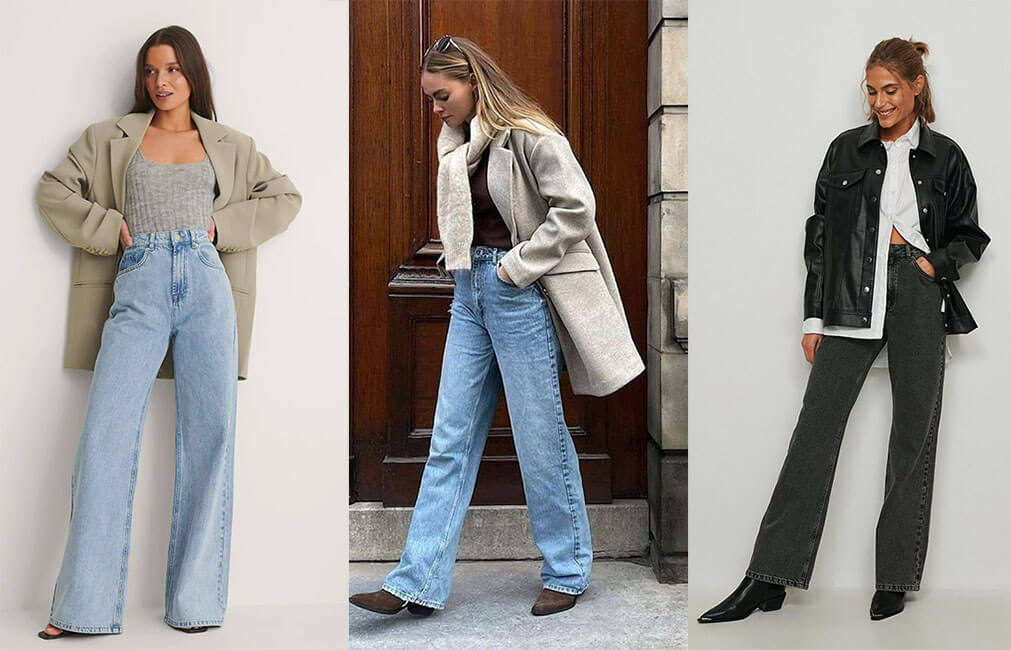 Модні поради: як панянкам носити широкі джинси