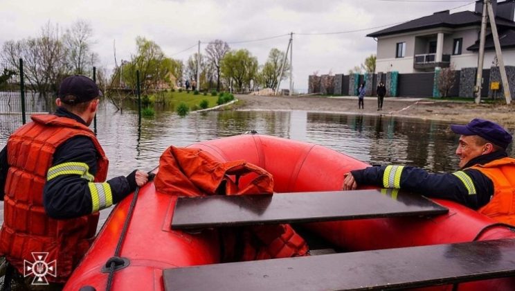 Сезонне підняття води в річках фіксують у п’яти областях України